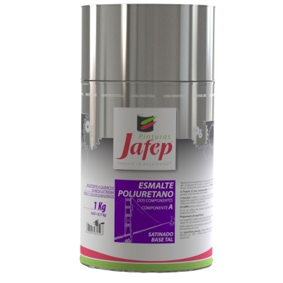 Esmalte Poliuretano Dos Componentes Negro Brillo 1 kg| JAFEP
