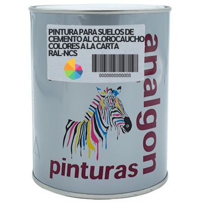 Pintura Para Suelos de Cemento al Clorocaucho Colores a la Carta RAL-NCS