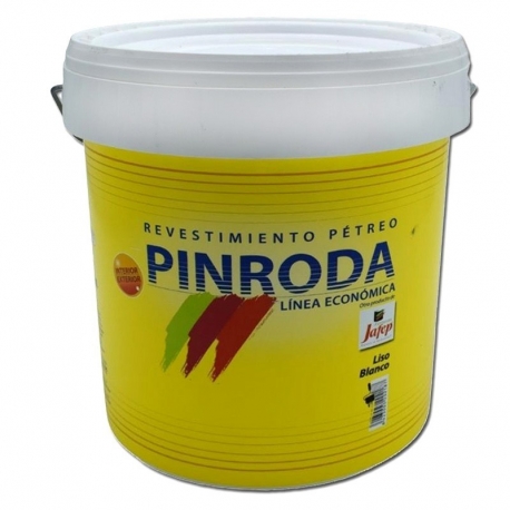 Pintura de Fachadas Revestimiento Petreo Liso para Exterior-Interior Pinroda