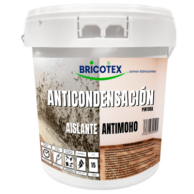 Pintura Anticondensación aislante y antimoho Bricotex C350