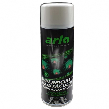 Limpiador aeroalcohólico para todo tipo de superficies en spray