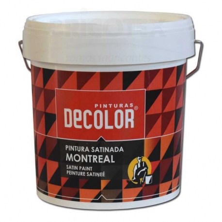 Pintura Plástica Satinado Montreal