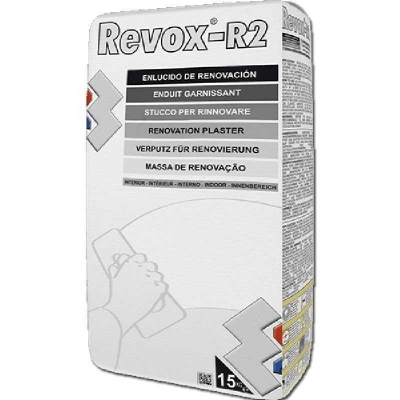 Masilla para Tapar Gotelé Emplaste en Polvo Revox R2 15 Kg