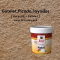 Pintura Plástica Especial para Picar Rayar hacer Gotelet color Blanco