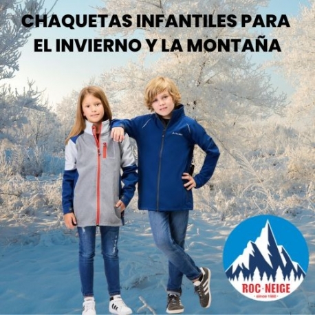 Chaquetas infantiles para el invierno y la montaña